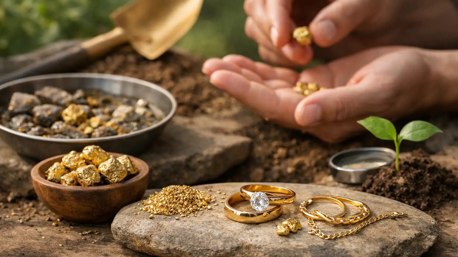 Oro etico per gioielli: cosa sapere