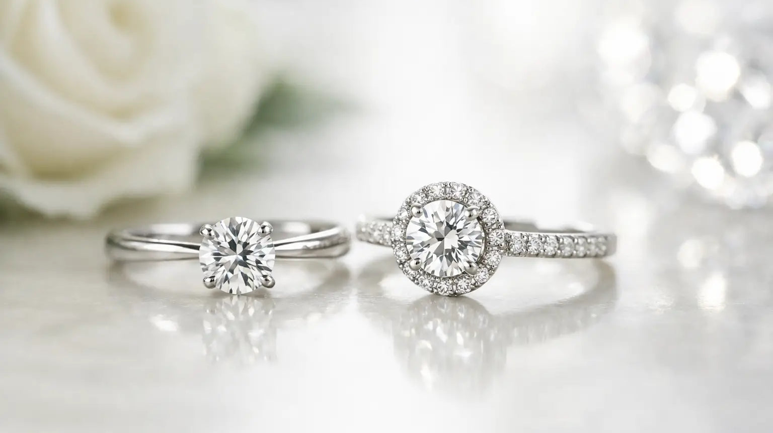 Anelli di fidanzamento con diamanti naturali