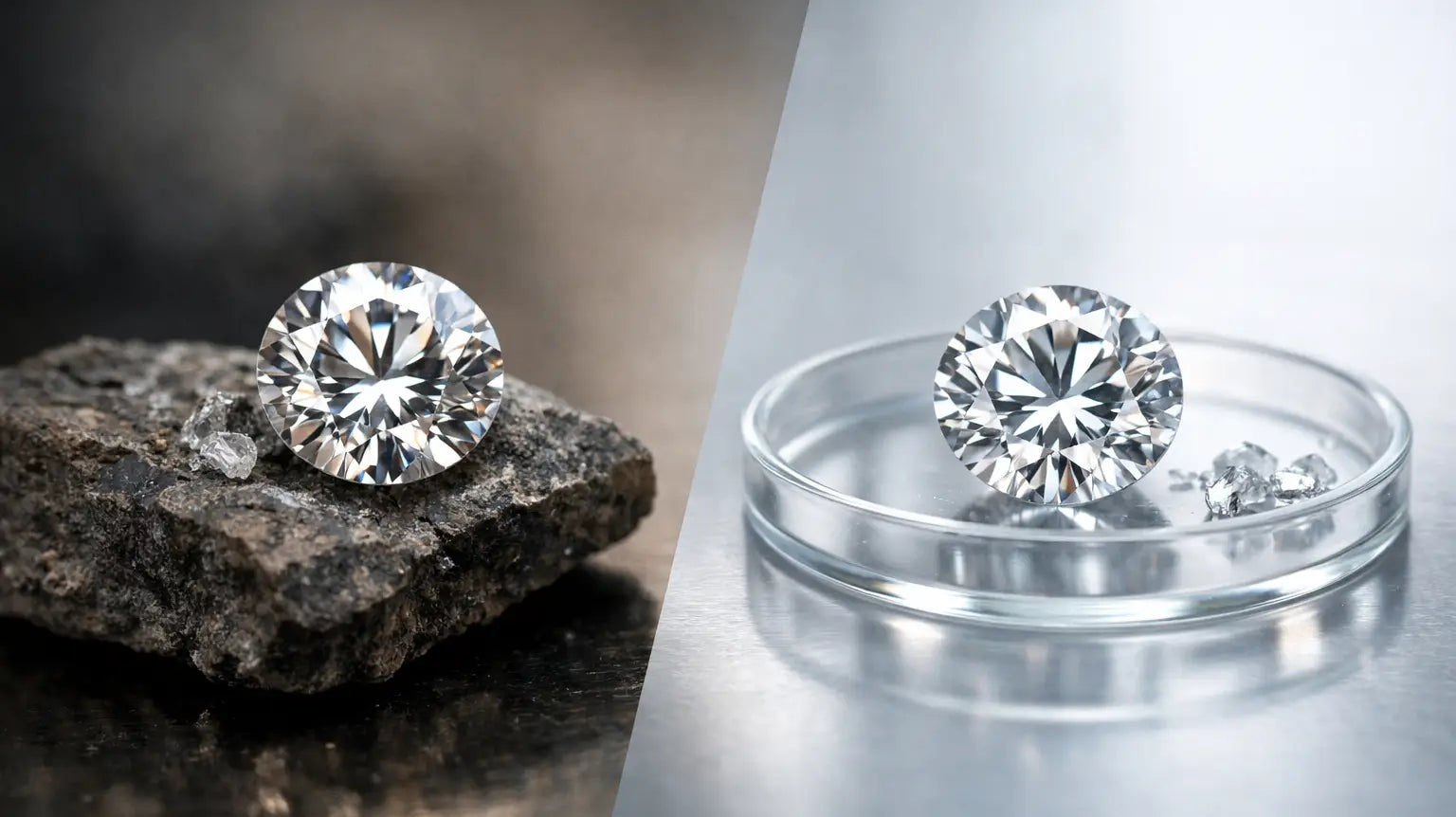 Differenza diamante naturale e lab grown