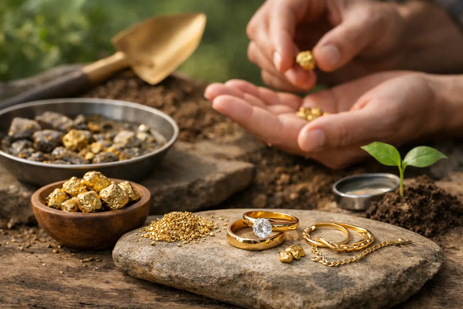 Oro etico per gioielli: cosa sapere