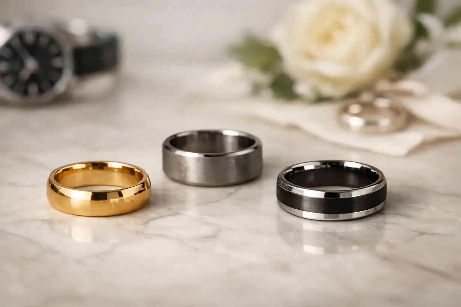 Best wedding bands for men: guida alla scelta