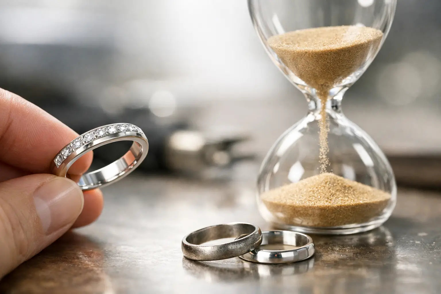 Quanto dura la rodiatura di un anello nel tempo?