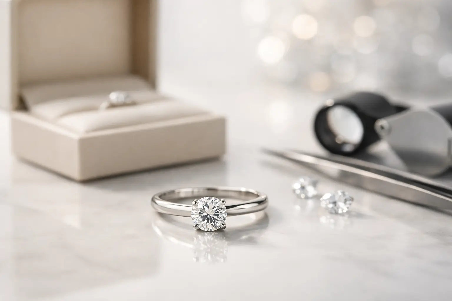 Anello solitario diamante naturale: come sceglierlo