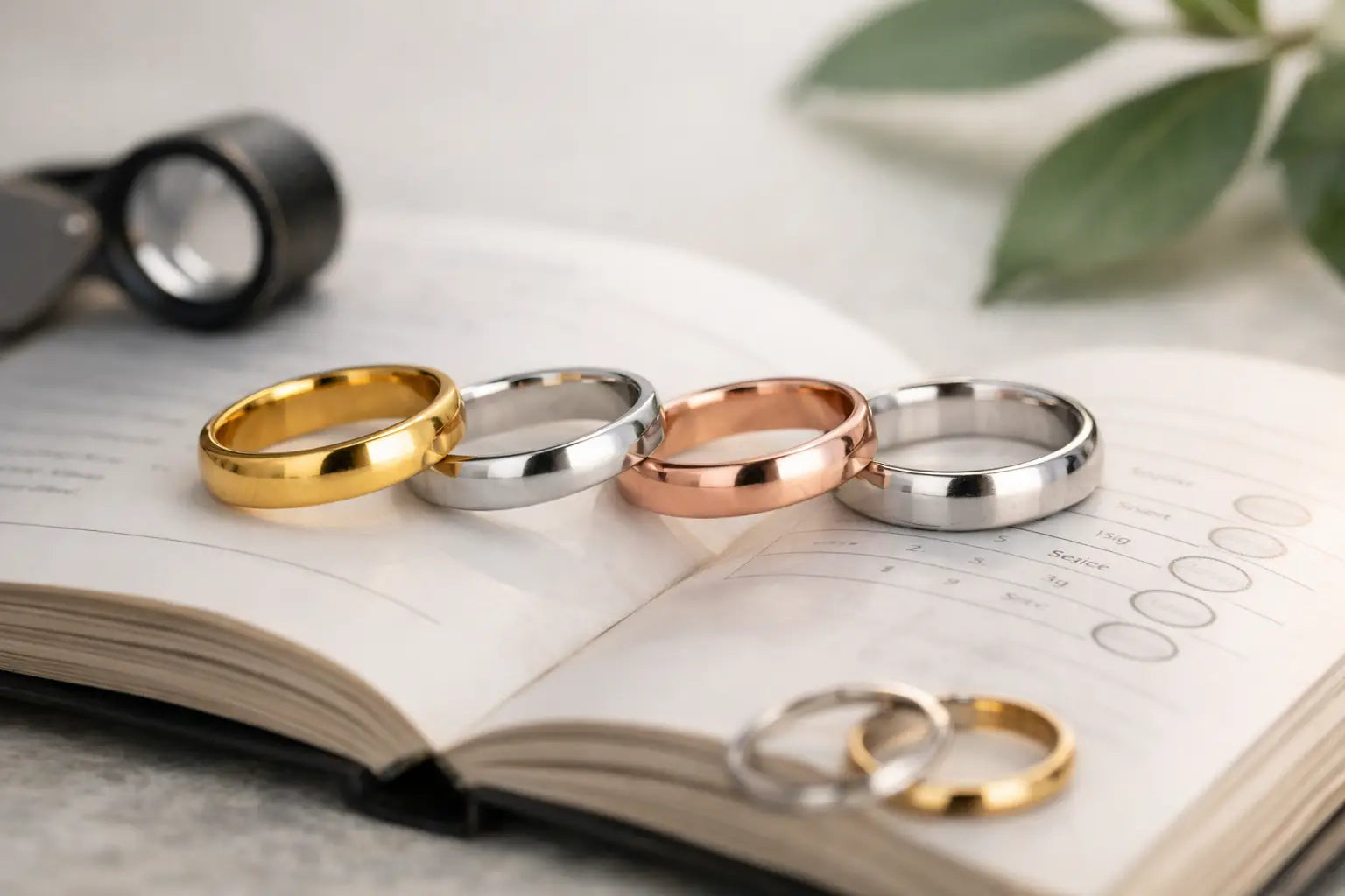 Wedding Band Metal Guide per scegliere bene