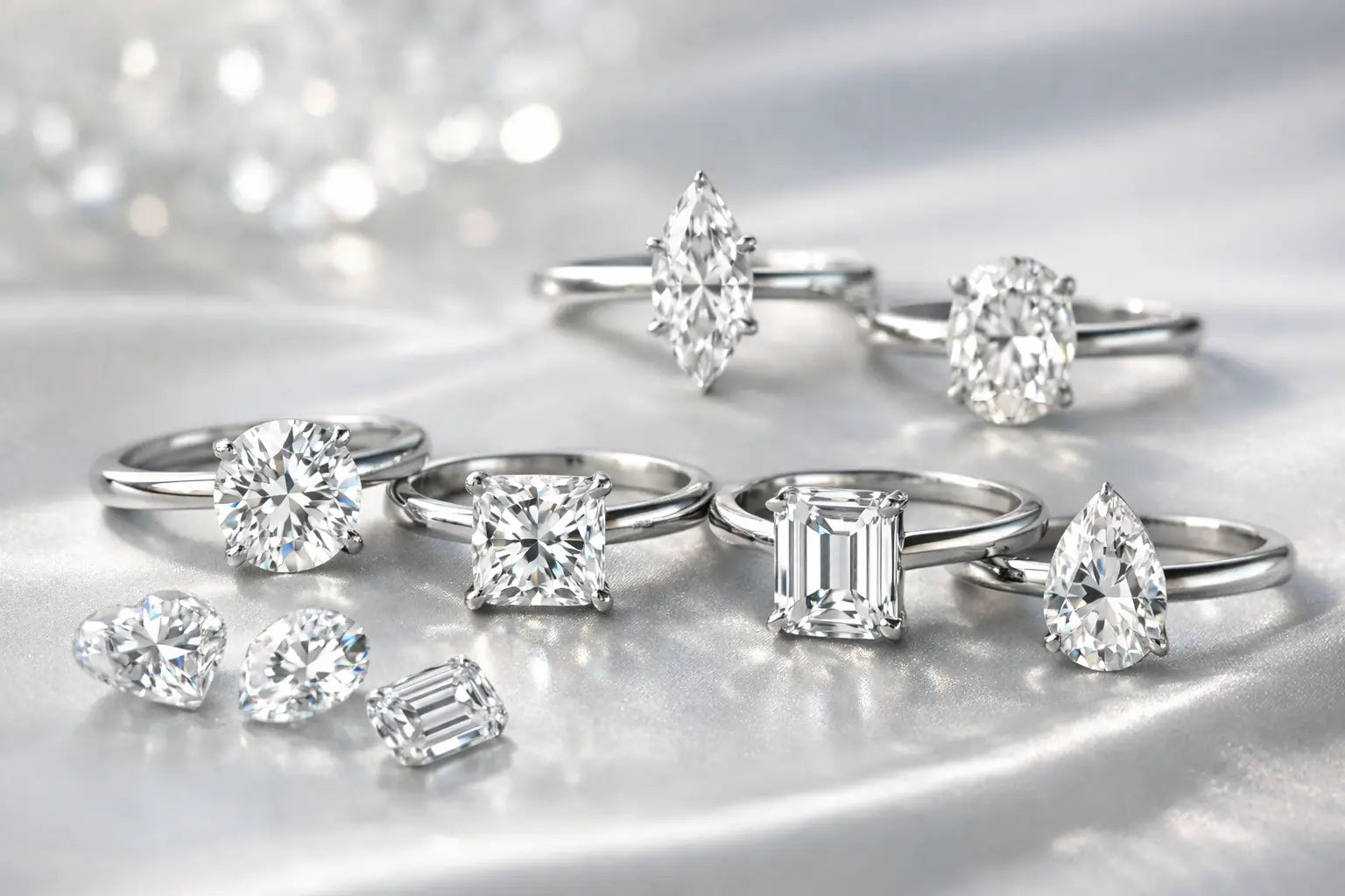 Le migliori forme di diamante per anelli