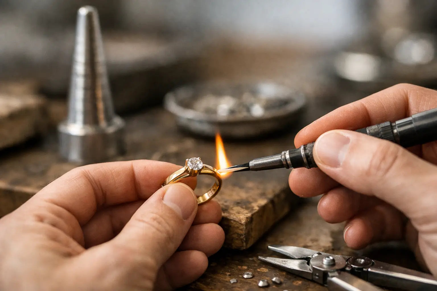 Come ridimensionare un anello senza rischi