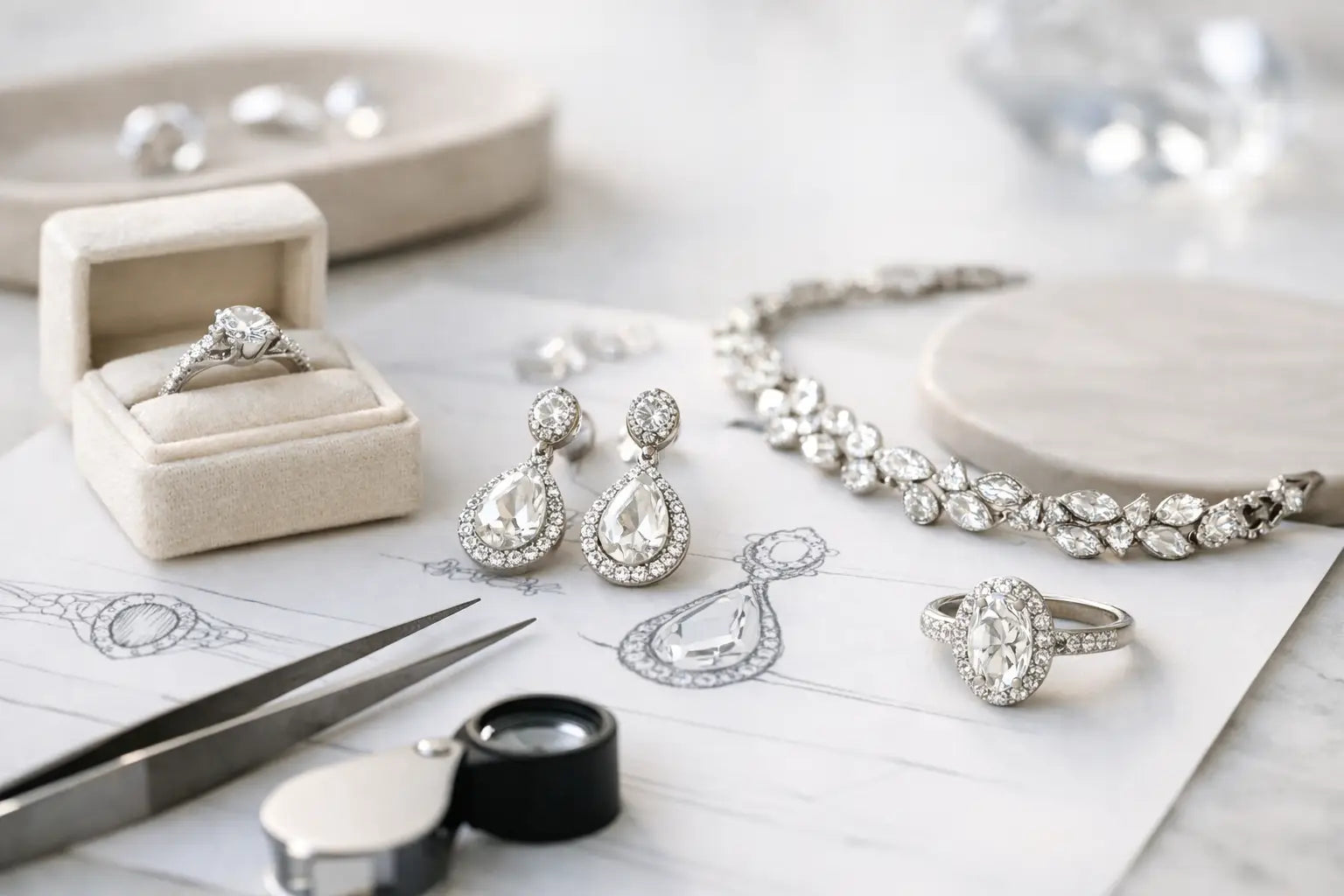 Custom bridal jewelry: come scegliere bene