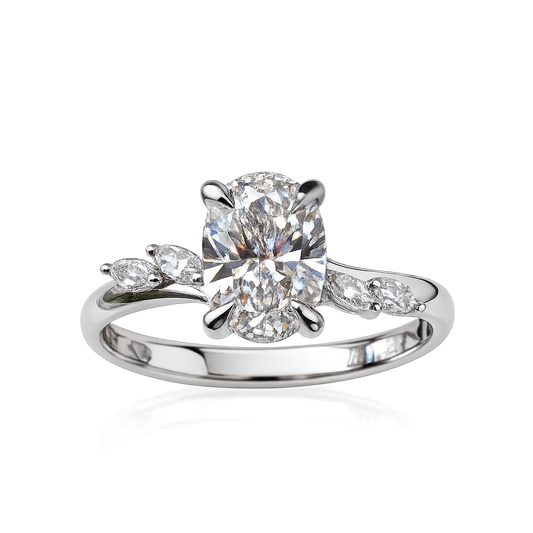 Anello di Fidanzamento - Modello Bailey Crystal