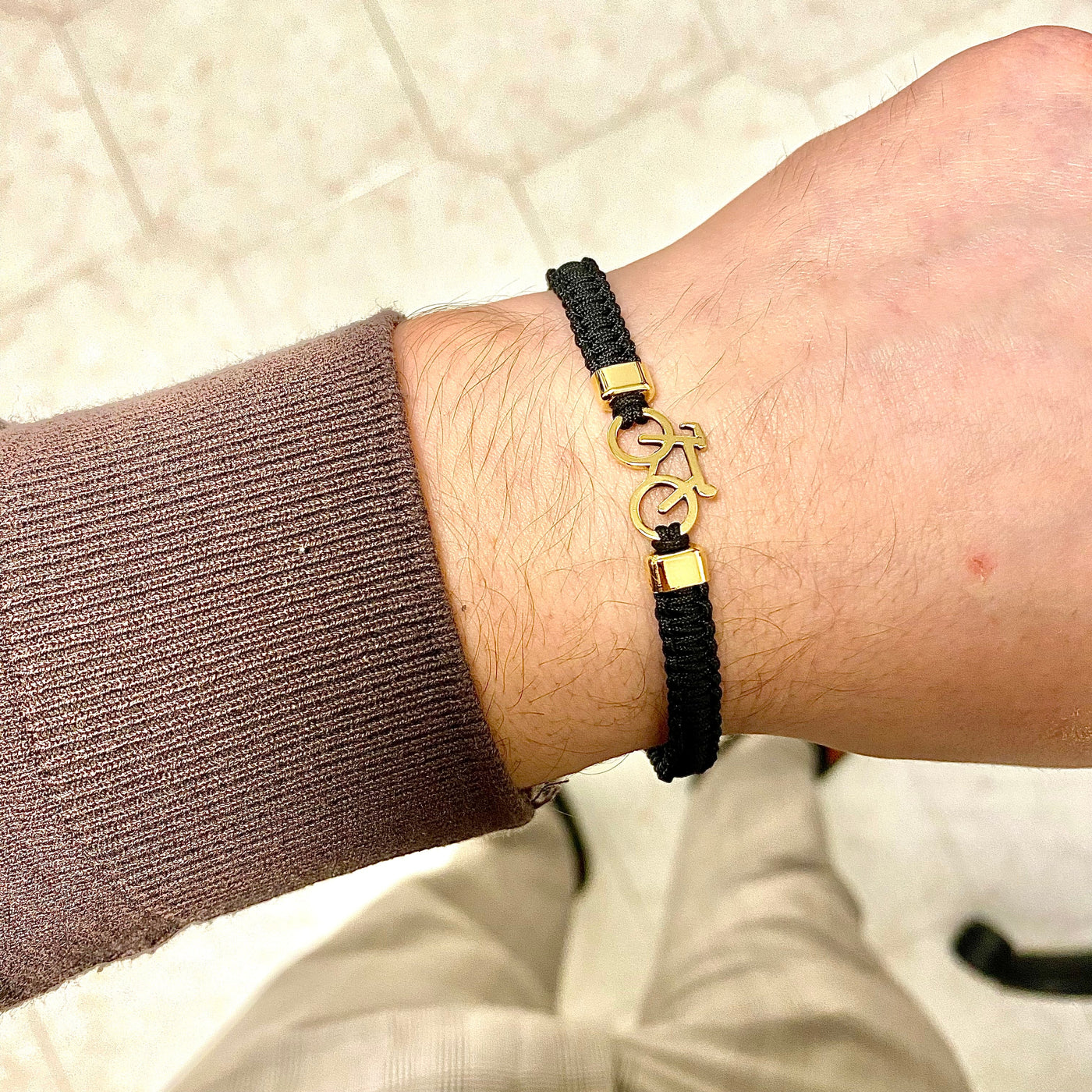 Bicycle Bracelet - 925 Silver