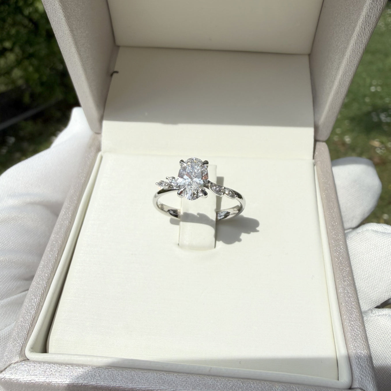 Anello di Fidanzamento - Modello Bailey Crystal