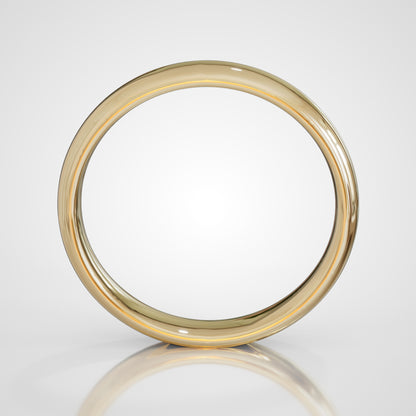 Fede nuziale in Oro giallo - Modello SIENA 30 ORIGINAL (3,00mm) con interno comfort