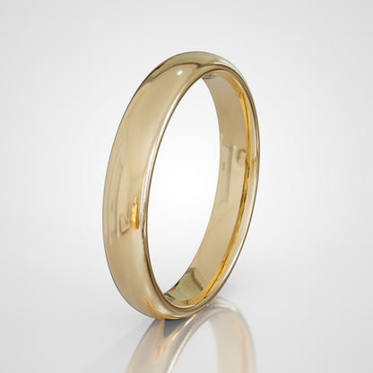 Fede nuziale in Oro giallo - Modello SIENA 35 ORIGINAL (3,50mm) con interno comfort