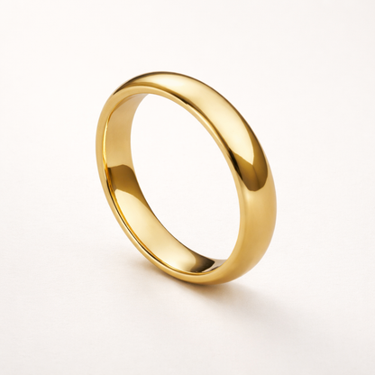 Siena Prestige Wedding Ring in Yellow Gold - Comfort Fit