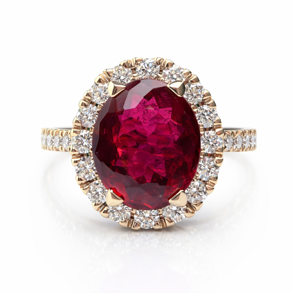 Anello numero 1 - Edizione Limitata - Oro 18 carati con Rubellite e Diamanti