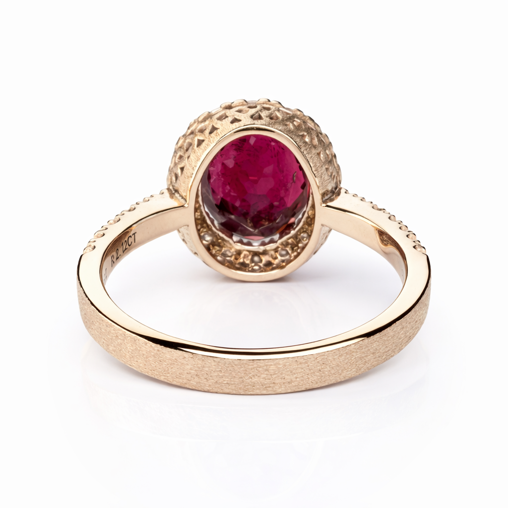 Anello numero 1 - Edizione Limitata - Oro 18 carati con Rubellite e Diamanti